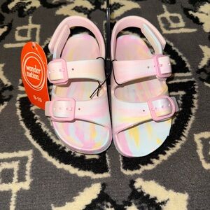 Wonder Nation Kids Pastel Sandals